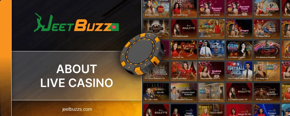 Description of Jeetbuzz Live Casino for Bangladeshis