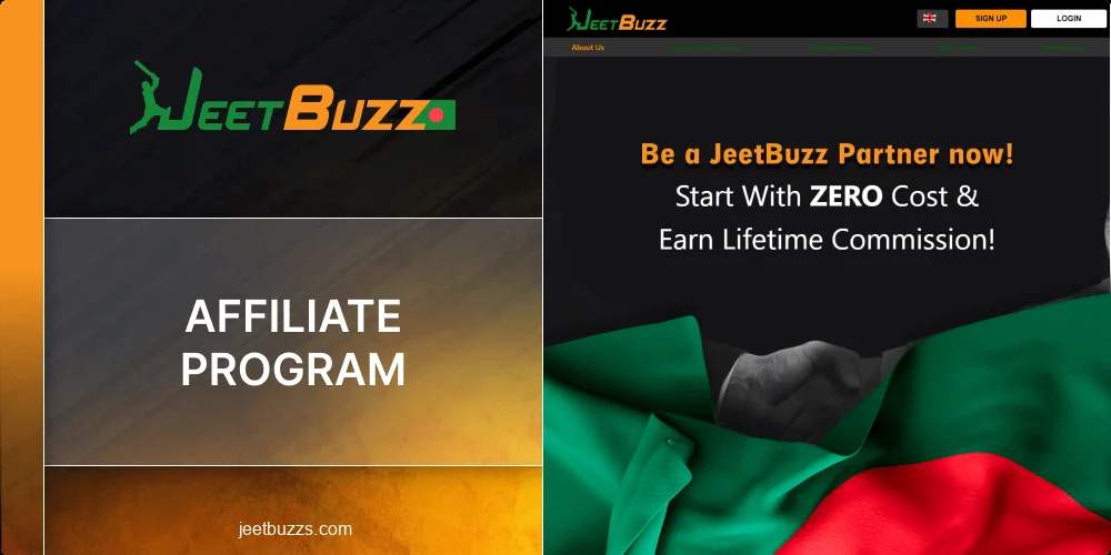 Affiliate program for Jeetbuzz BD players