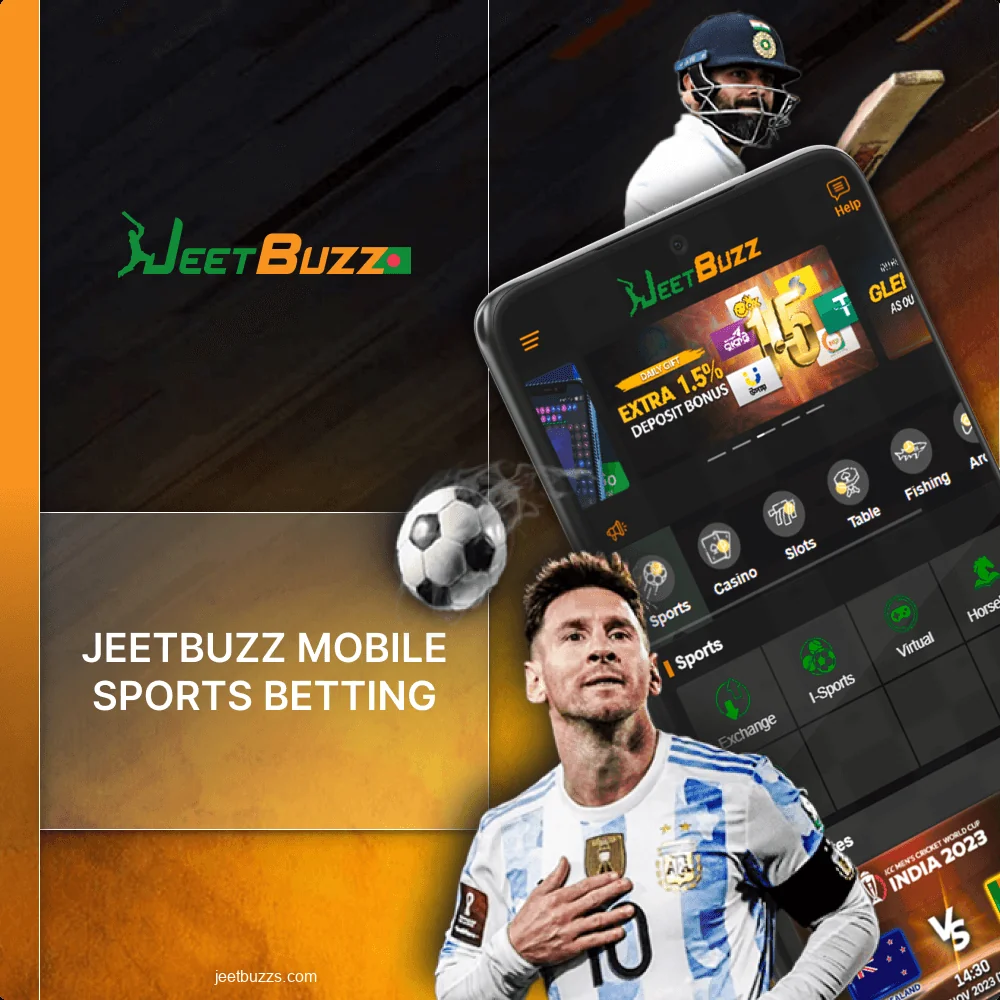 Place a bet at Jeetbuzz Bangladesh app