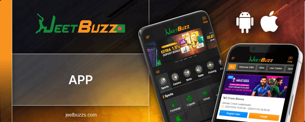Jeetbuzz mobile app for Bangladeshis