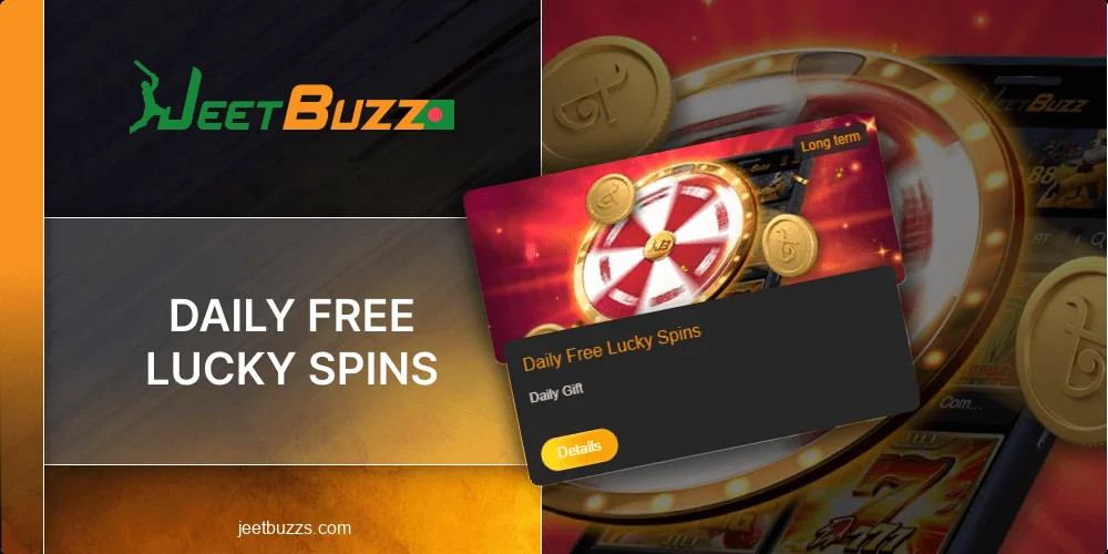Lucky Spins Prize for Jeetbuzz Bangladesh players