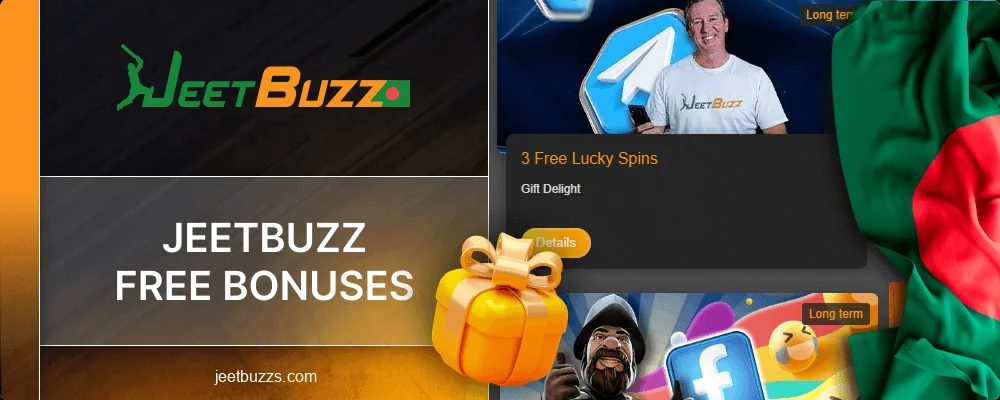 Free promotions for Jeetbuzz BD players