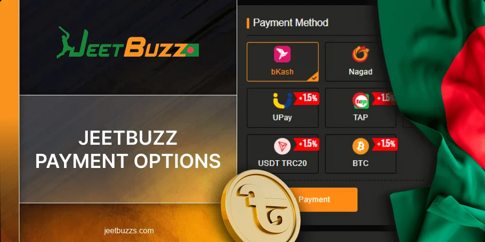 Banking at Jeetbuzz BD
