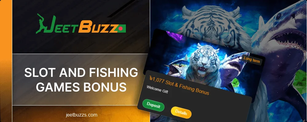 Slots and Fishing Prize at Jeetbuzz BD