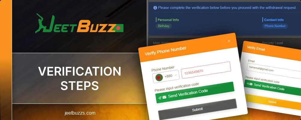 Verification Manual for Jeetbuzz BD players
