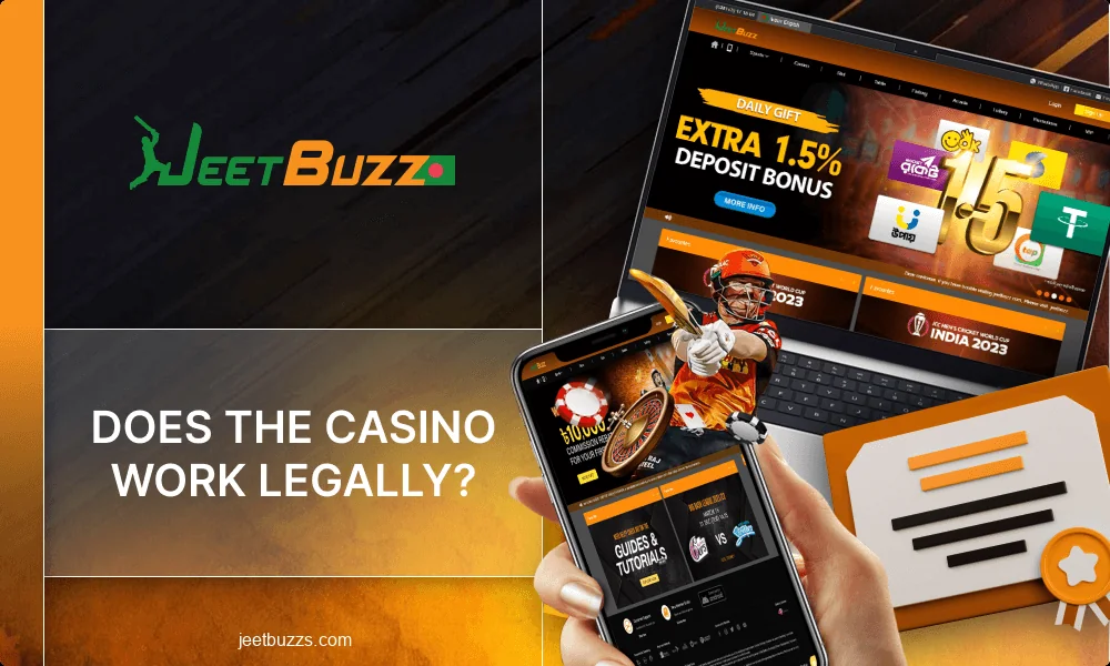 Legal status of Jeetbuzz BD casino