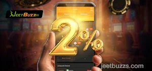 Extra 2% Bonus - JeetBuzz