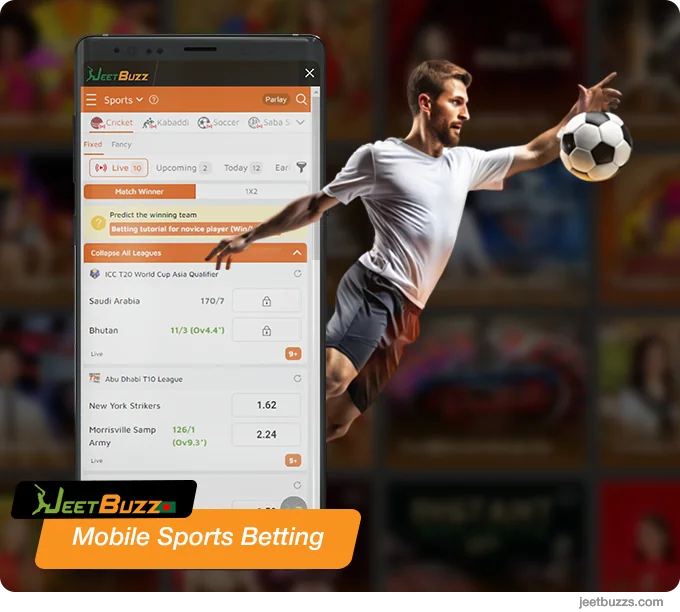 Sports Betting in JeetBuzz App