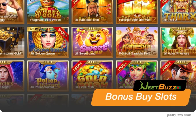 Bonus Buy Slots players should collect bonuses to gain money - JeetBuzz