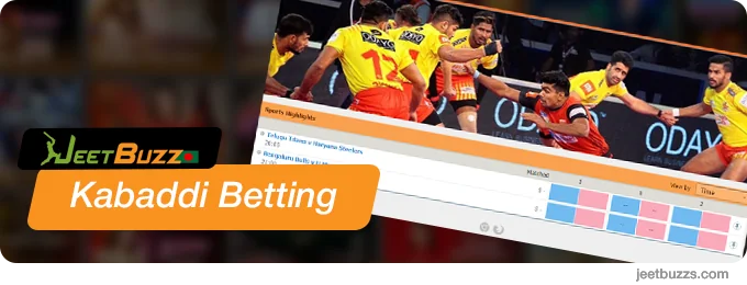 JeetBuzz Bangladesh Kabaddi Betting