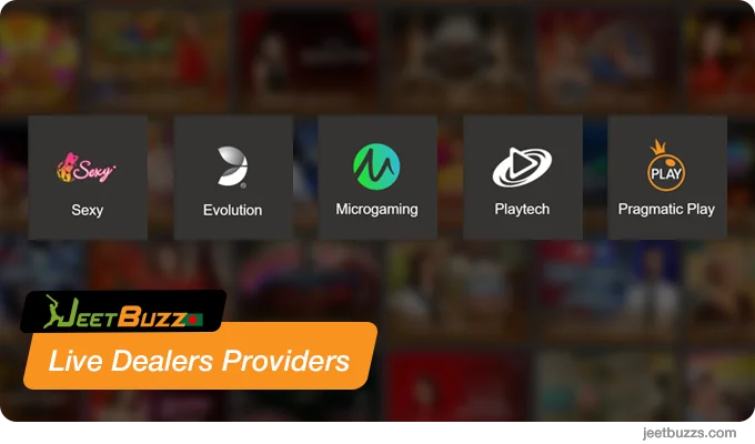 Software Providers at JeetBuzz