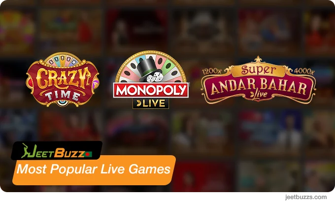 Most Popular Live Casino Gaming