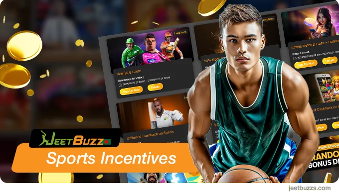 JeetBuzz BN Sports Bonuses